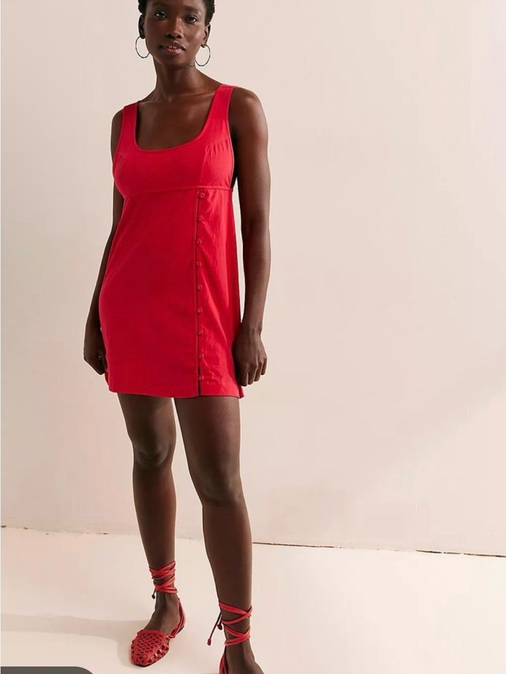 Free People Red Dress